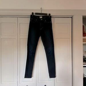 Dark washed Hudson Skinny Jeans